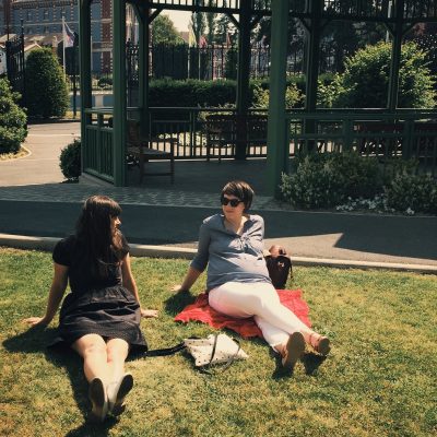 Jordan and Nicole in France