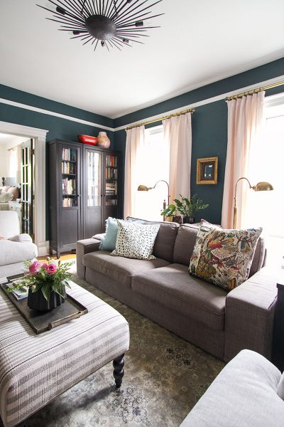 Our Family Den | Making it Lovely's One Room Challenge Den