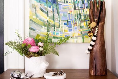 | MakingTop of the Jewelry Armoire | Making it Lovely's One Room Challenge Bedroom it Lovely's One Room Challenge Bedroom