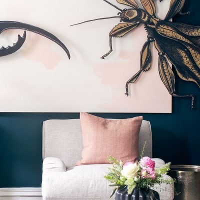 | Making it Lovely's One Room Challenge Den