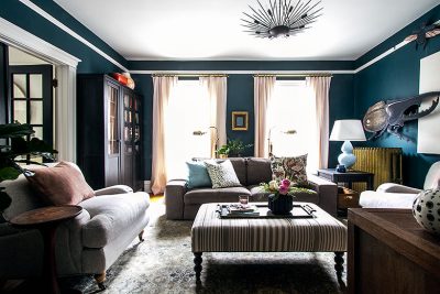 Family Den | Making it Lovely's One Room Challenge Den