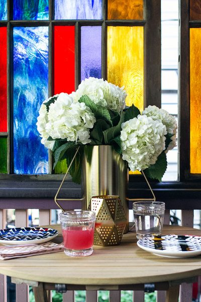 Bistro Table Seating Area