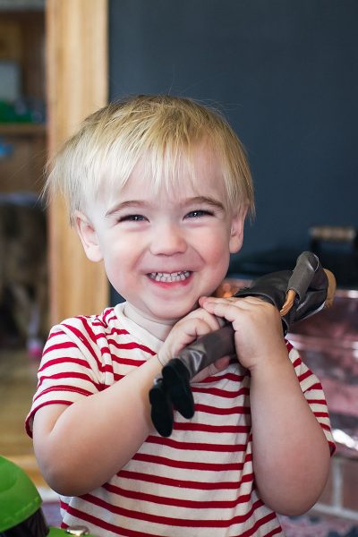 Eighteen Months Old (Calvin's Monthly Photo)