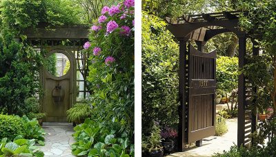 Garden Gates, Pergolas, and Trellis Fence