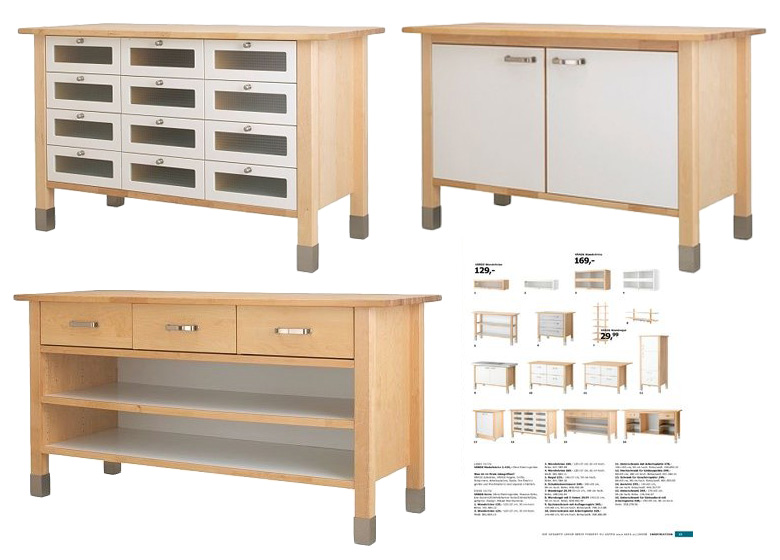 IKEA Värde Freestanding Kitchen Cabinets