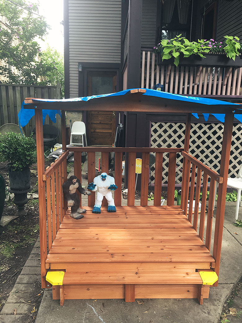 Progress on the Kids’ Sandbox