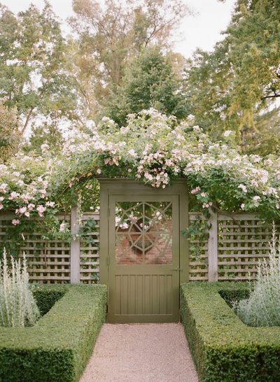 Garden Trellis and Gate