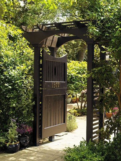 Garden Gate and Arbor