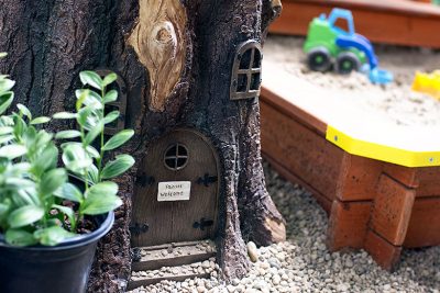 Fairy House Tree Stump