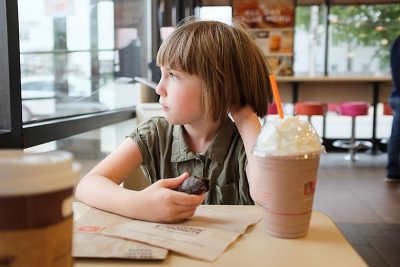 Stopping at Dunkin' Donuts First