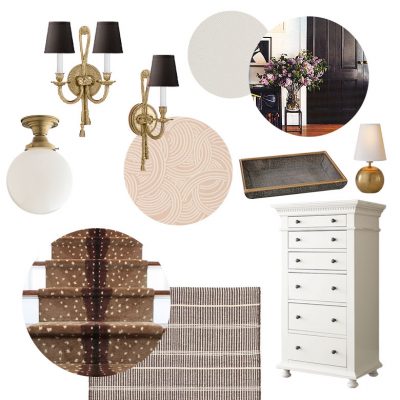 Second Floor Hallway Design Plan | Making it Lovely's One Room Challenge