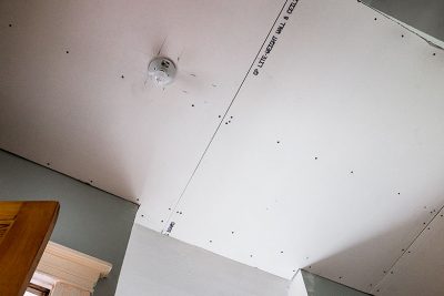 Drywall Ceiling Going Up