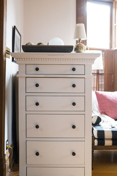 Tall White Dresser