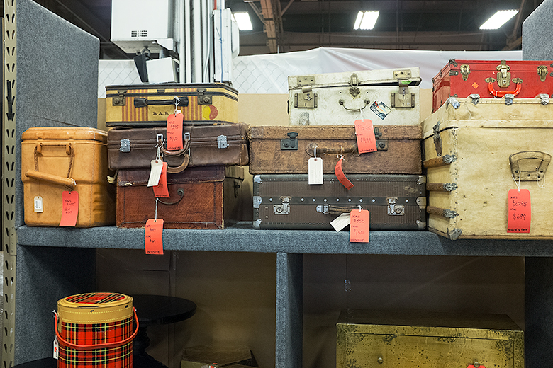 Jayson Home Warehouse Sale | Vintage Trunks and Suitcases