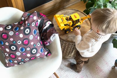 "Wheel Cars" Personalized Patterned Pillow from Shutterfly | Making it Lovely