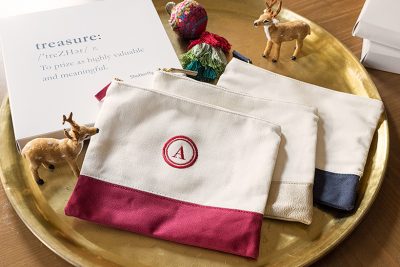 Personalized Monogram Pouches from Shutterfly | Making it Lovely