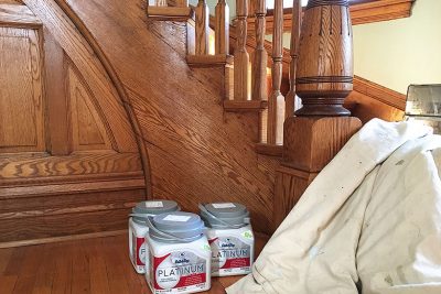 Getting Ready to Paint — Dutch Boy 'Sandstone Quarry'