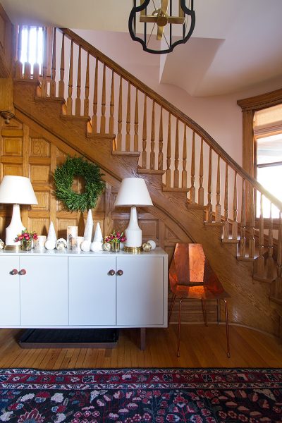 Turning Christmas Decorations into New Year's Eve Decor