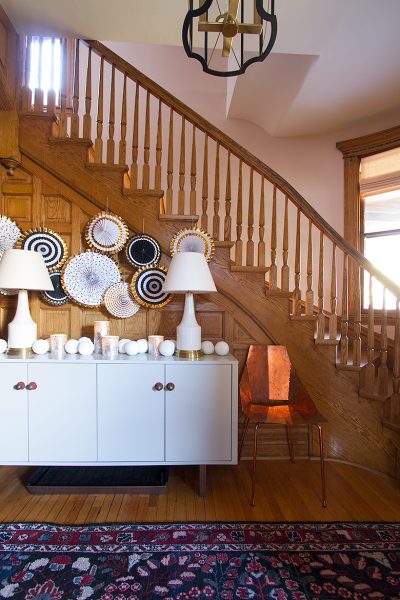 Turning Christmas Decorations into New Year's Eve Decor