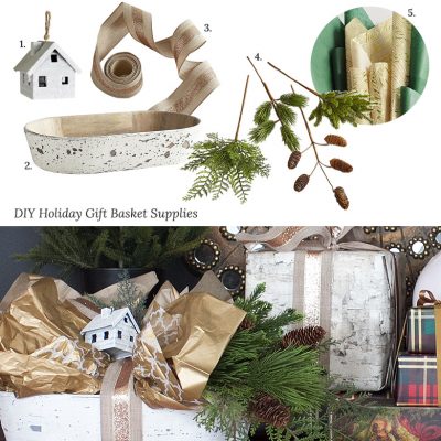 DIY Pier 1 Holiday Gift Basket