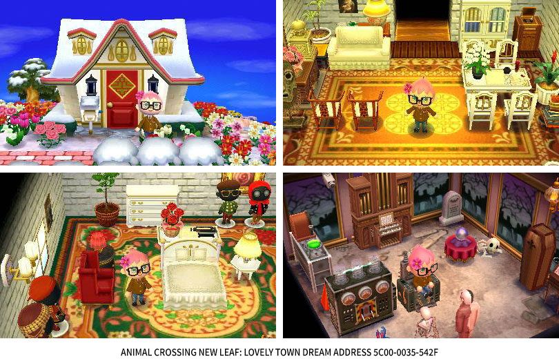 Animal Crossing New Leaf: Lovely Town Dream Address 5C00-0035-542F