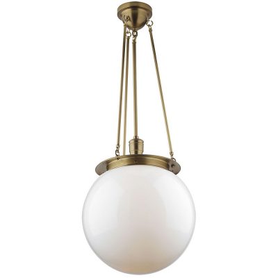 Hood Brass Pendant, Rejuvenation