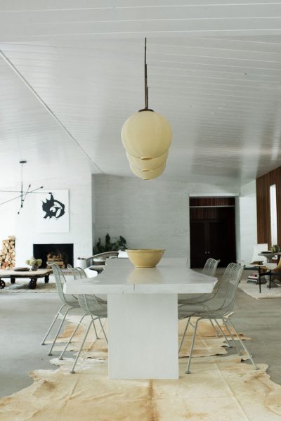 Leanne Ford's Modern Wood and White Dining Room and Home