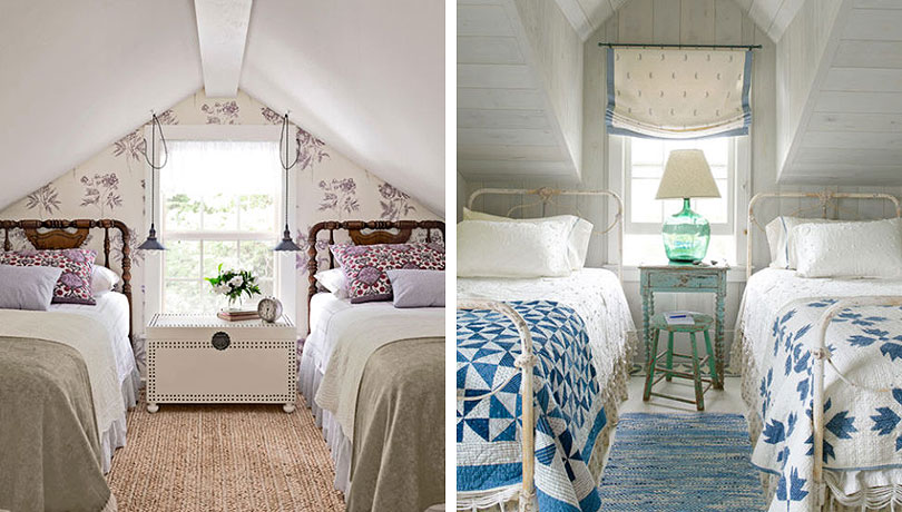 Attic Bedrooms, Country Living