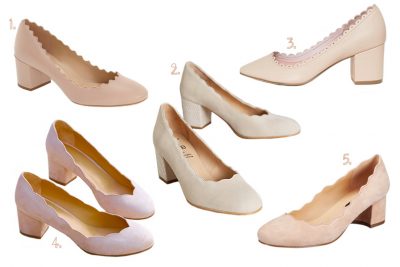 Chloé Scalloped Shoes (and Knockoffs)