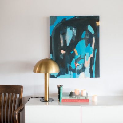 Schoolhouse Electric Sidnie Natural Brass Lamp