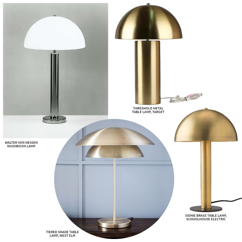 Walter von Nessen (and Inspired) Mushroom Lamps Making it Lovely