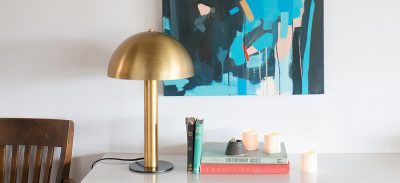 Schoolhouse Electric Sidnie Natural Brass Lamp