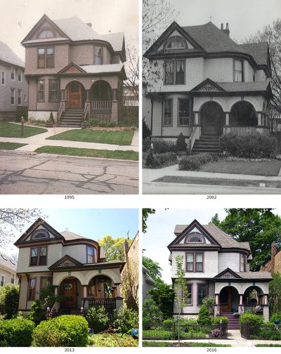 Victorian House Exterior Changes: 1995 - 2016