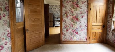 Wallpapered Back Room (Former Sleeping Porch)