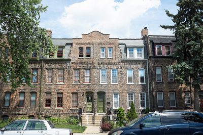 Common Brick Buildings in Pullman Chicago