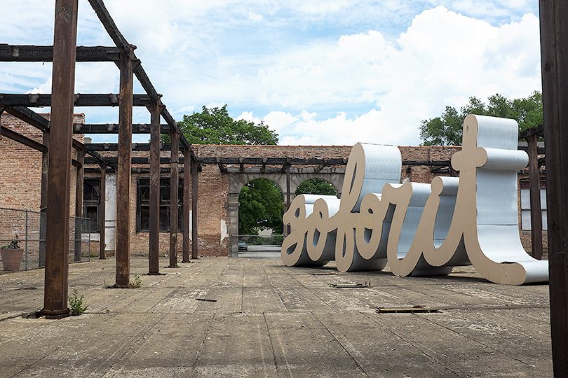 Go For It — Matthew Hoffman Sculpture in Pullman, Chicago