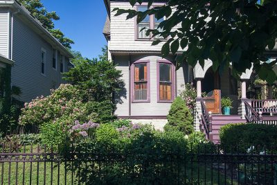Queen Anne Victorian House, Front Garden