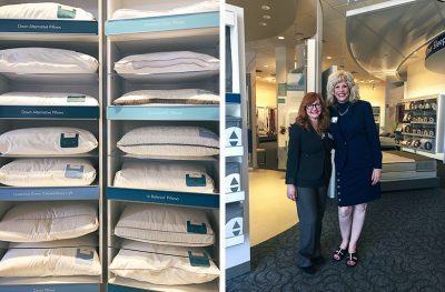 At the Sleep Number Store