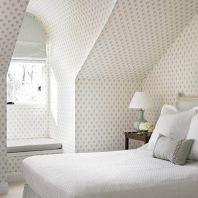 Attic Bedroom in Sister Paris Petite Skukusa Wallpaper