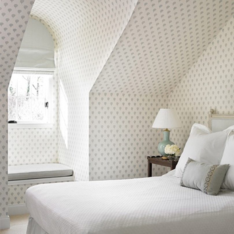 Attic Bedroom in Sister Paris Petite Skukusa Wallpaper