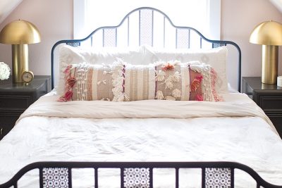 Awesome Boho Fringe and Tassel Bed Pillow