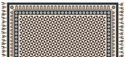 Quilt-Inspired Rug Design by Nicole Balch of Making it Lovely for Annie Selke, Coming in 2018