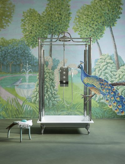 Severn Single Door Freestanding Shower by Drummonds