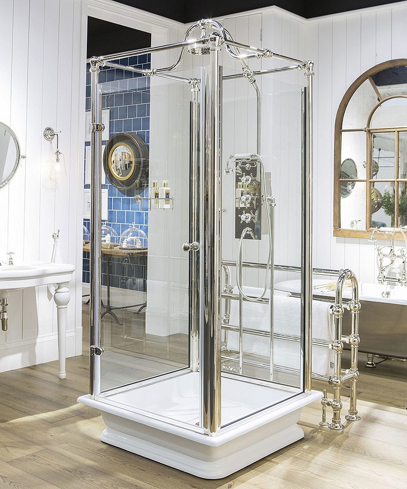 The Test Freestanding Shower by Drummonds