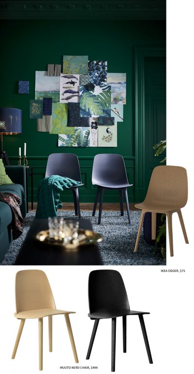 IKEA ODGER Chair vs. Muuto Nerd Chair