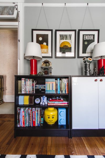 Bookshelves, Star Wars Framed Prints | Making it Lovely