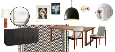 Dining Room Design with Rug for Annie Selke by Nicole Balch | Making it Lovely