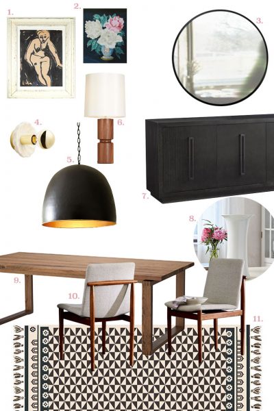 Dining Room Design with Rug for Annie Selke by Nicole Balch | Making it Lovely
