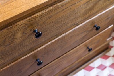 Emtek Black Porcelain Cabinet Knobs