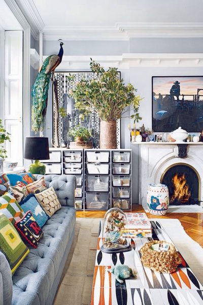 Peacock Maximalist Decor